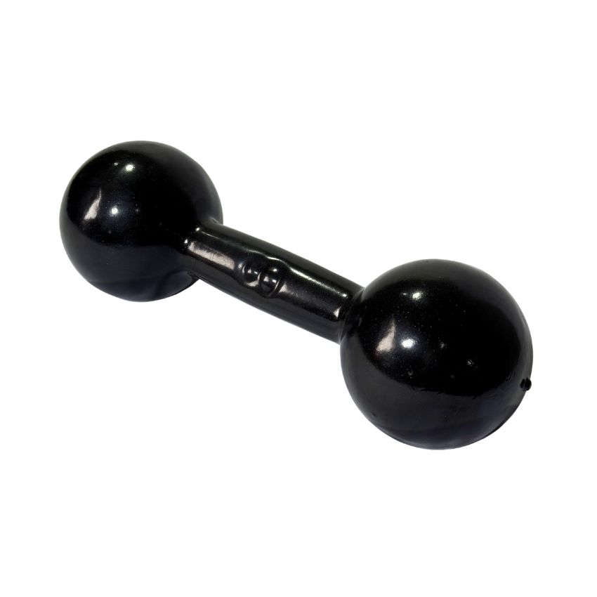 Halteres Bola de Ferro Fundido Emborrachado 8kg