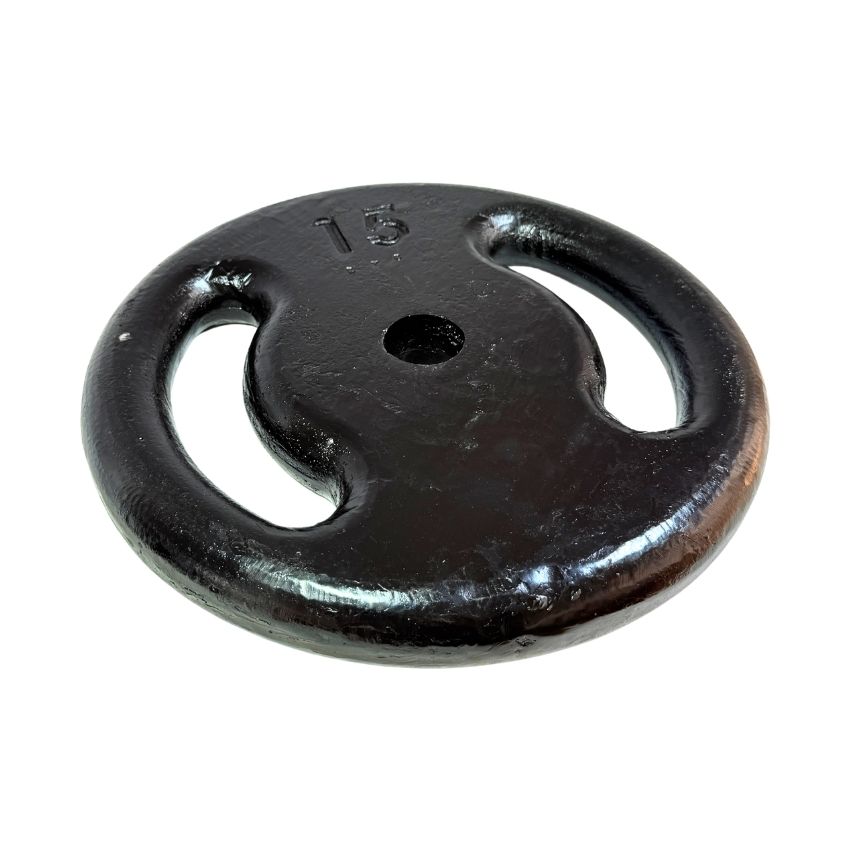 Anilhas de Ferro Fundido Pintadas 15kg