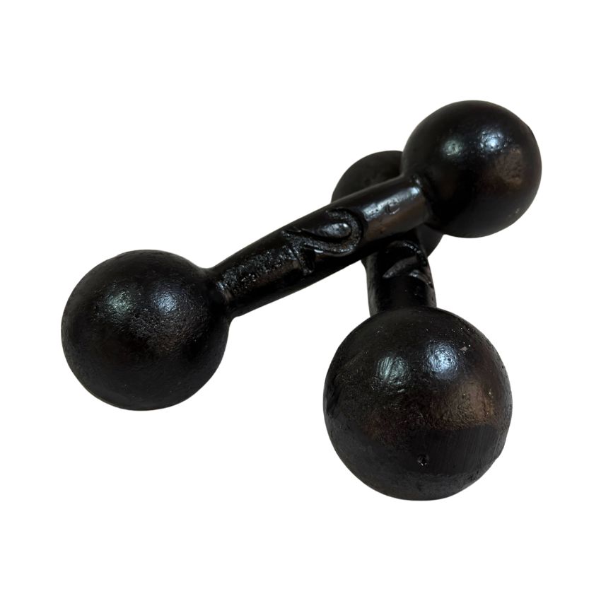 Halteres bola de Ferro Fundido Pintados 2kg
