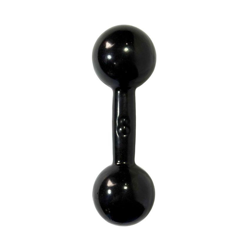 Halteres Bola de Ferro Fundido Emborrachado 8kg