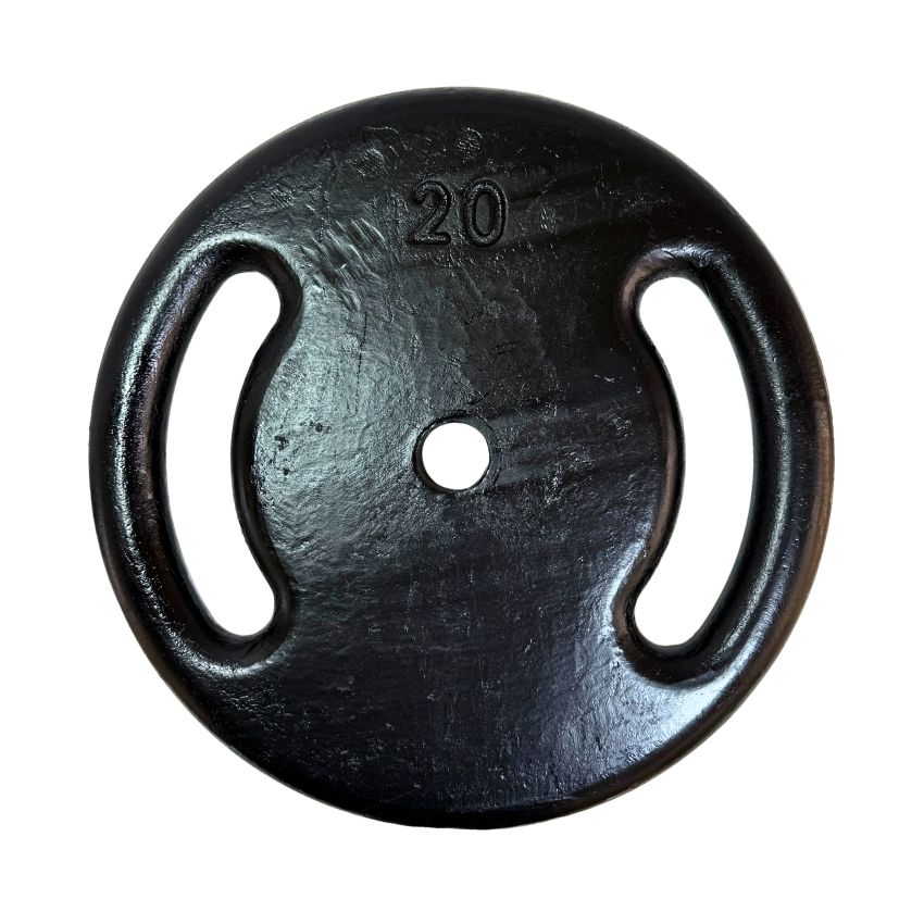 Anilhas de Ferro Fundido Pintadas 20kg