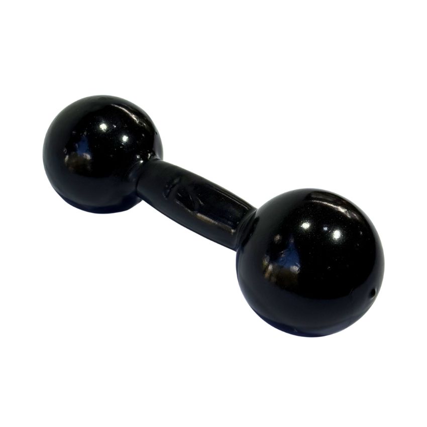 Halteres Bola de Ferro Fundido Emborrachado 7kg