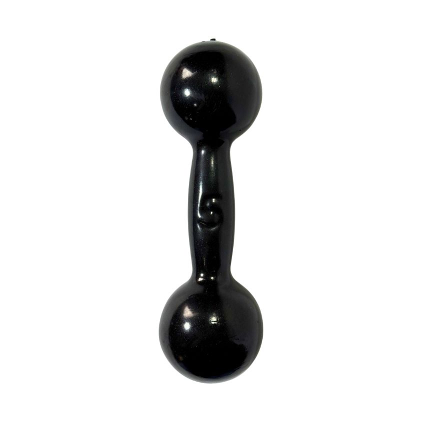 Halteres Bola de Ferro Fundido Emborrachado 5kg